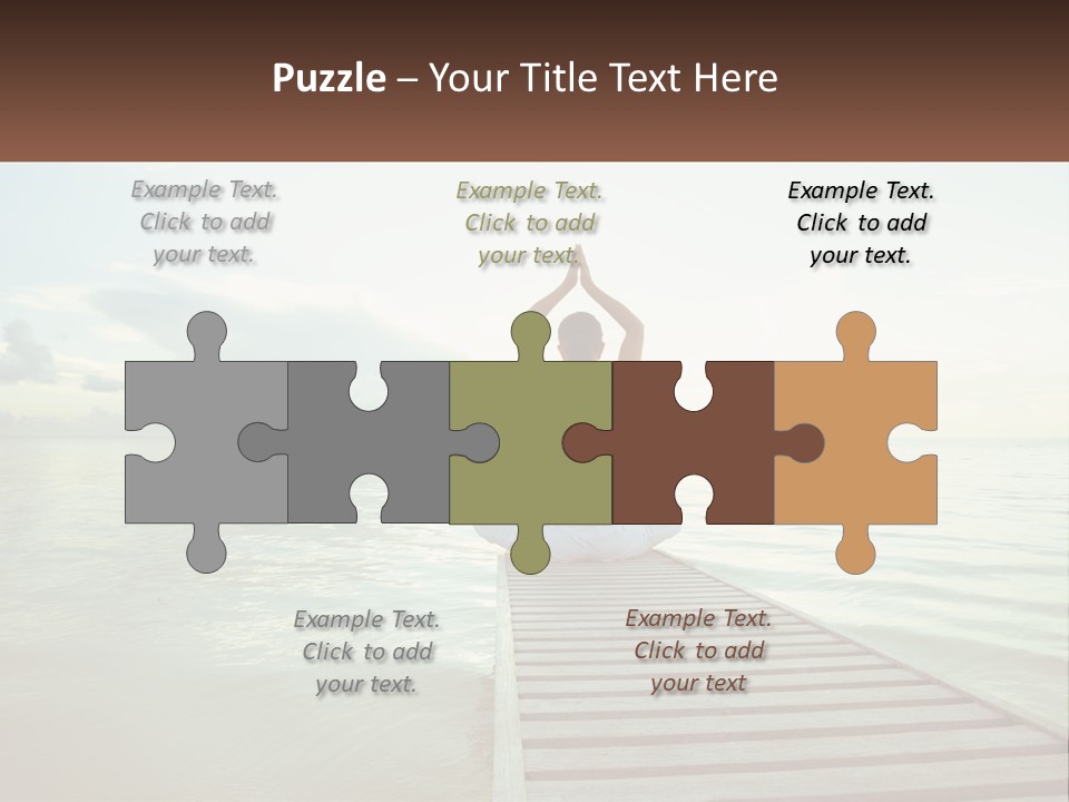 Home White Switch PowerPoint Template