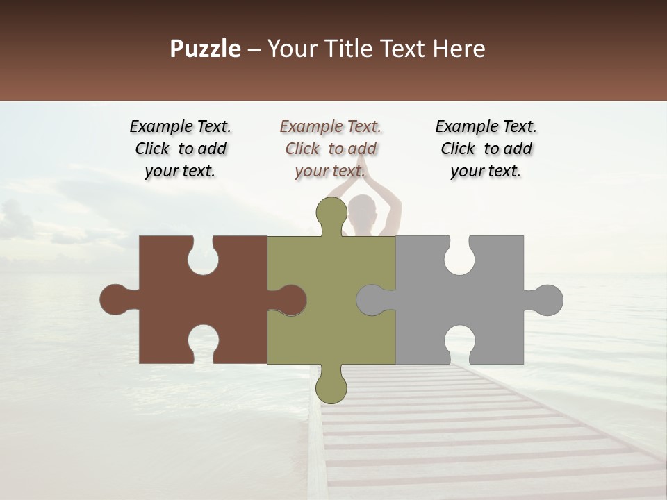 Home White Switch PowerPoint Template