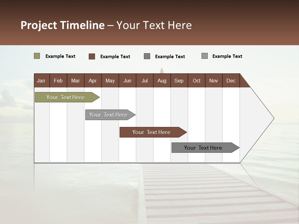 Home White Switch PowerPoint Template
