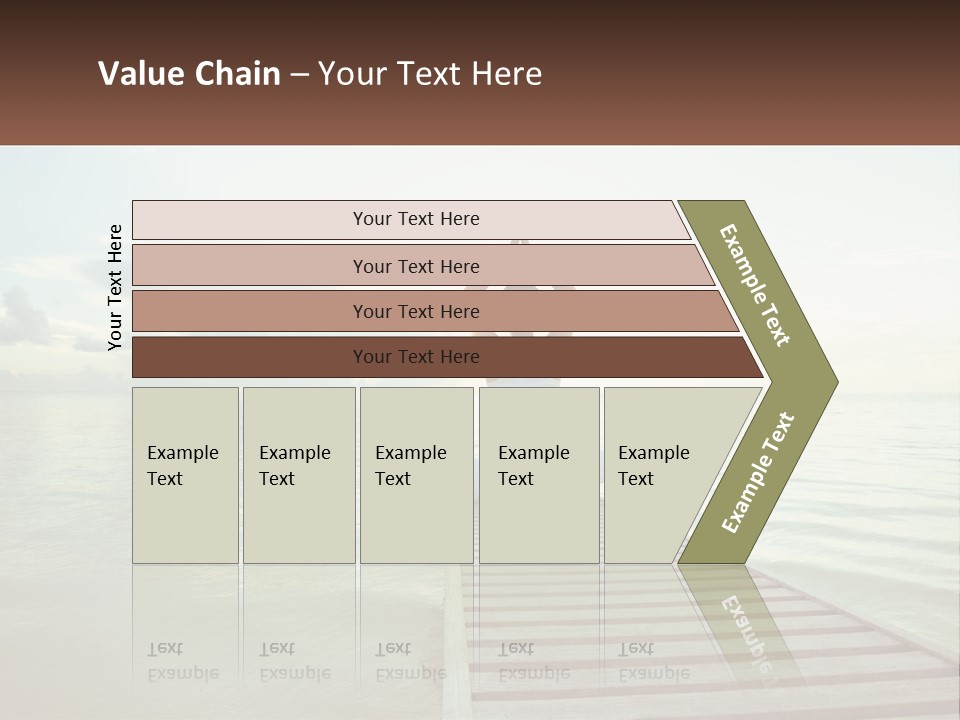 Home White Switch PowerPoint Template
