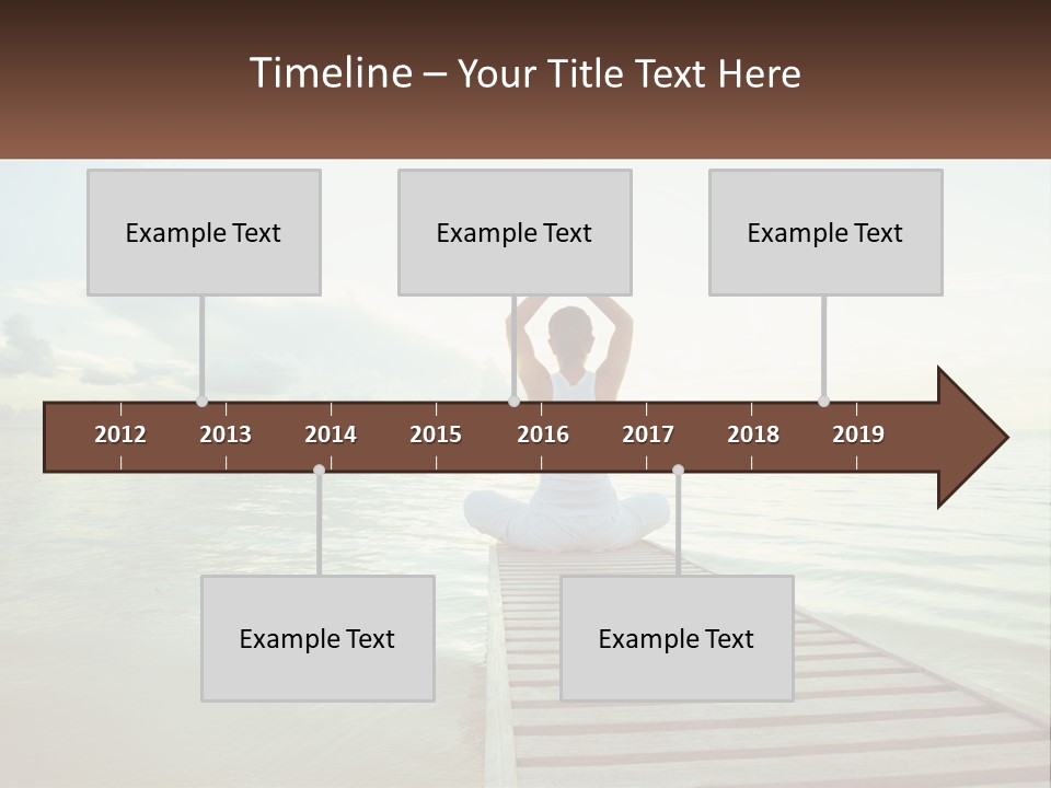 Home White Switch PowerPoint Template