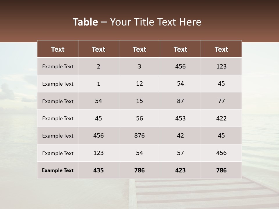 Home White Switch PowerPoint Template