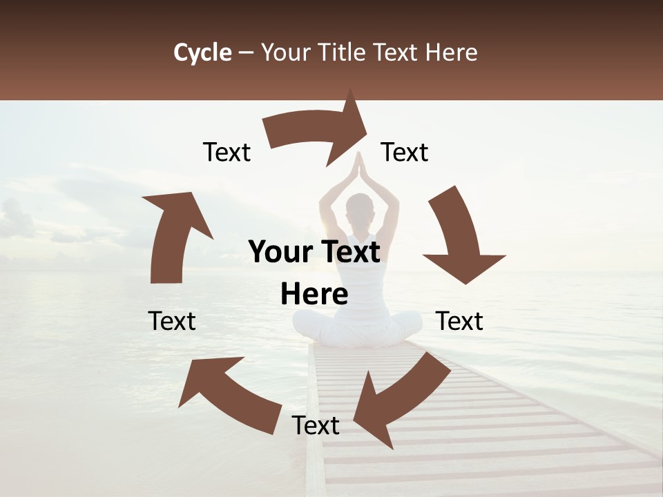 Home White Switch PowerPoint Template