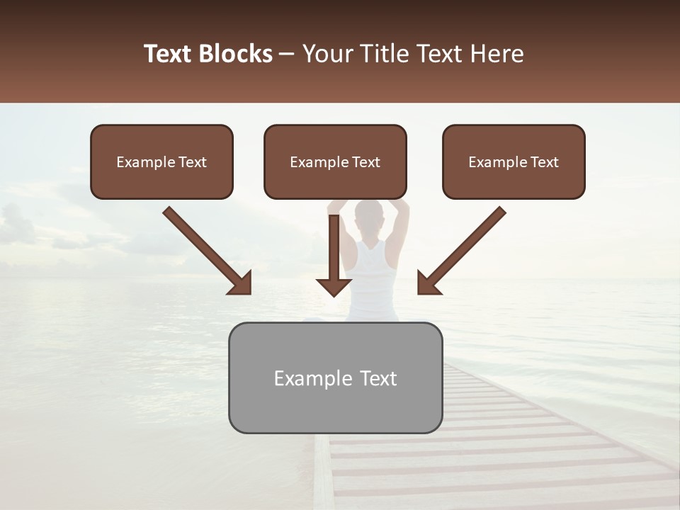 Home White Switch PowerPoint Template