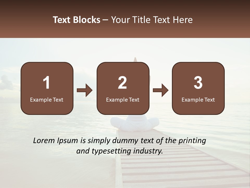 Home White Switch PowerPoint Template