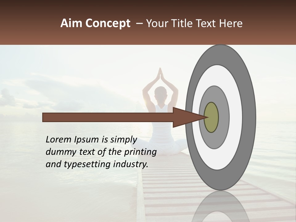 Home White Switch PowerPoint Template