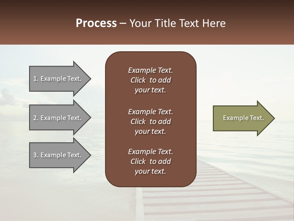 Home White Switch PowerPoint Template
