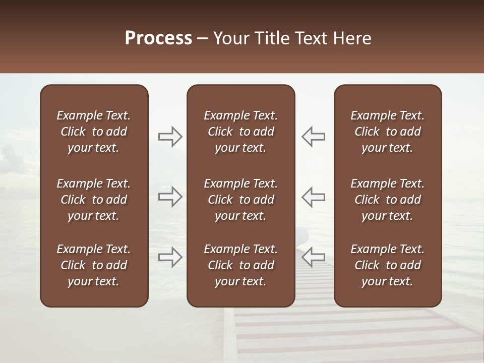 Home White Switch PowerPoint Template