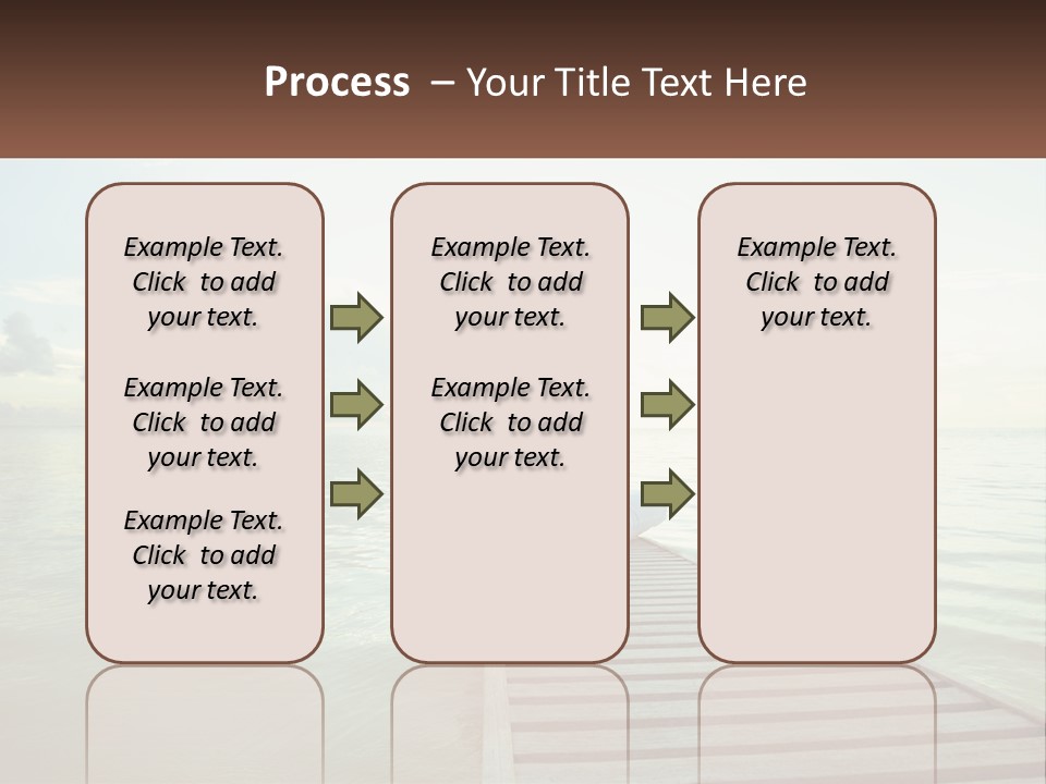 Home White Switch PowerPoint Template