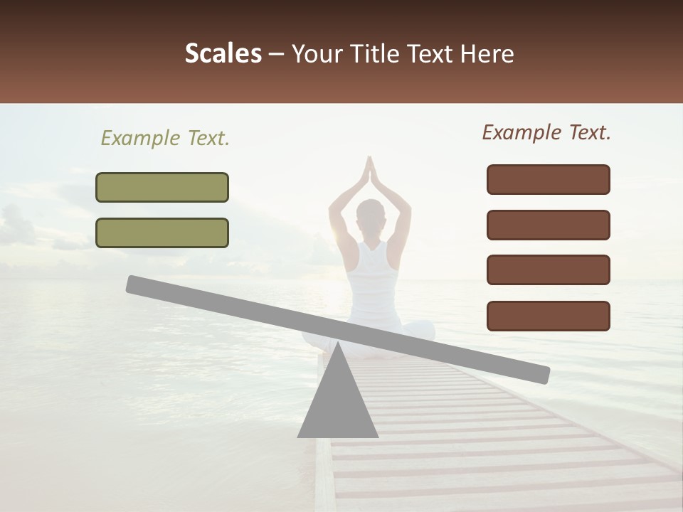 Home White Switch PowerPoint Template