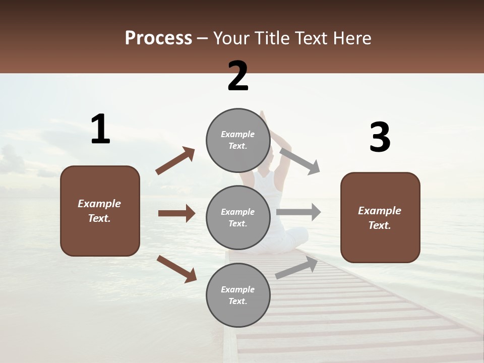 Home White Switch PowerPoint Template