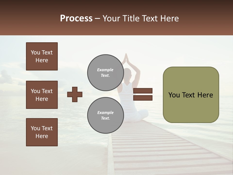 Home White Switch PowerPoint Template