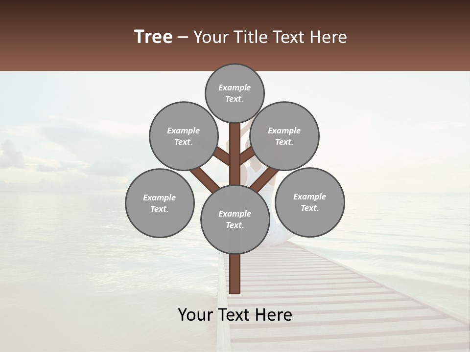 Home White Switch PowerPoint Template