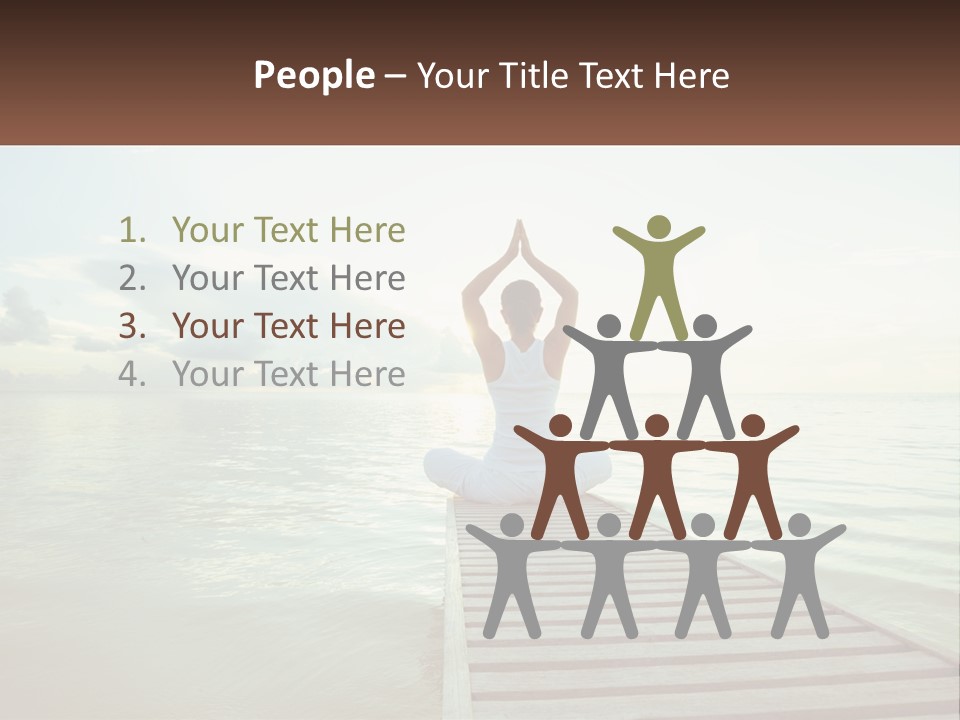 Home White Switch PowerPoint Template