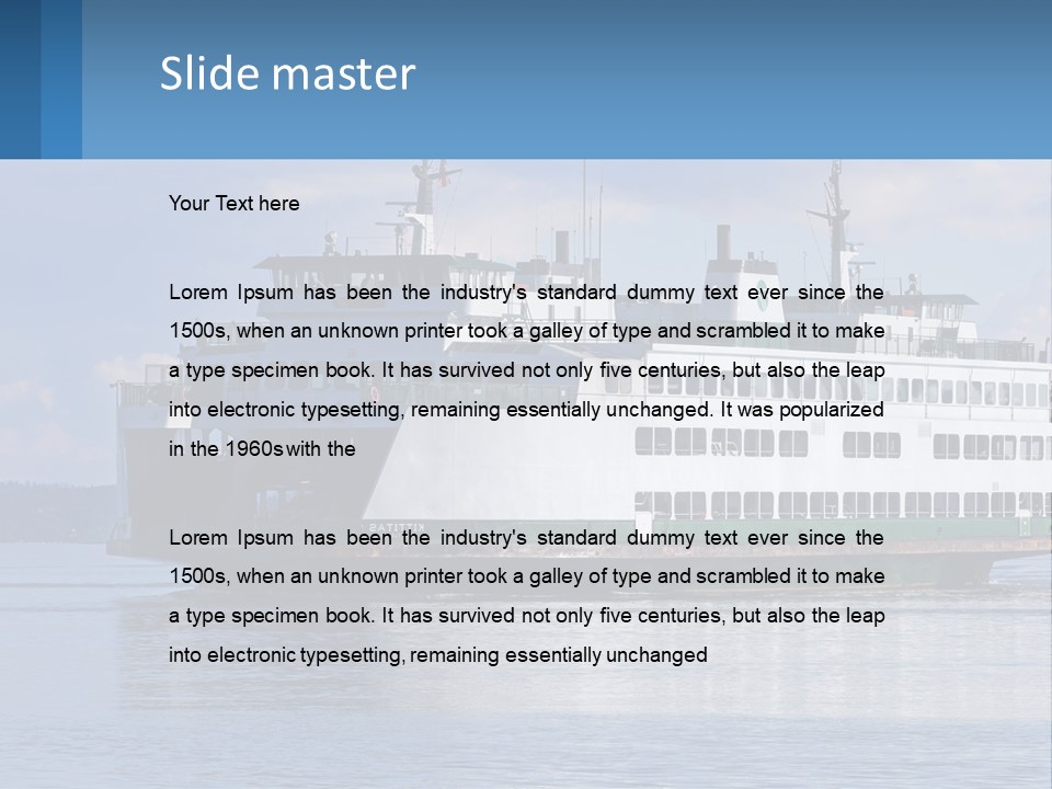 Electricity Cool Condition PowerPoint Template