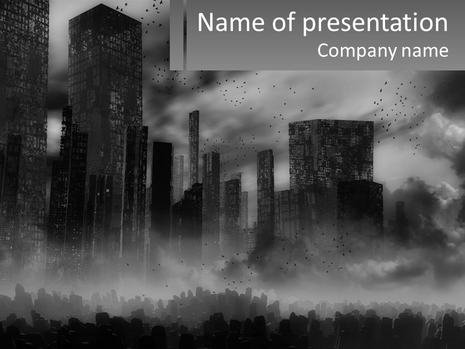 Industry Energy Electric PowerPoint Template