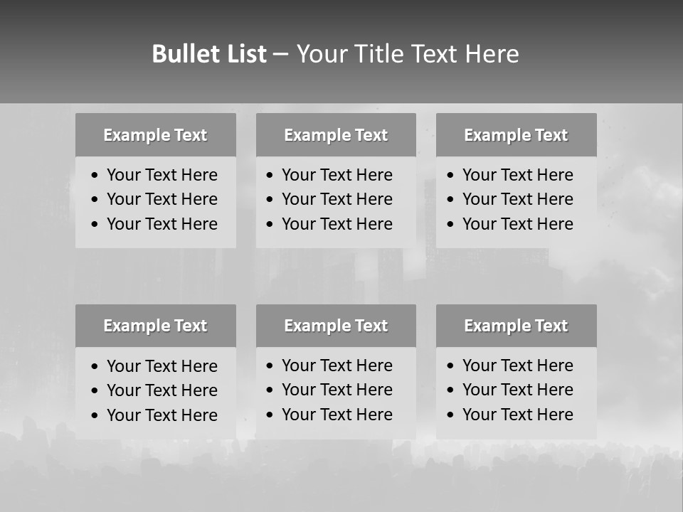 Industry Energy Electric PowerPoint Template