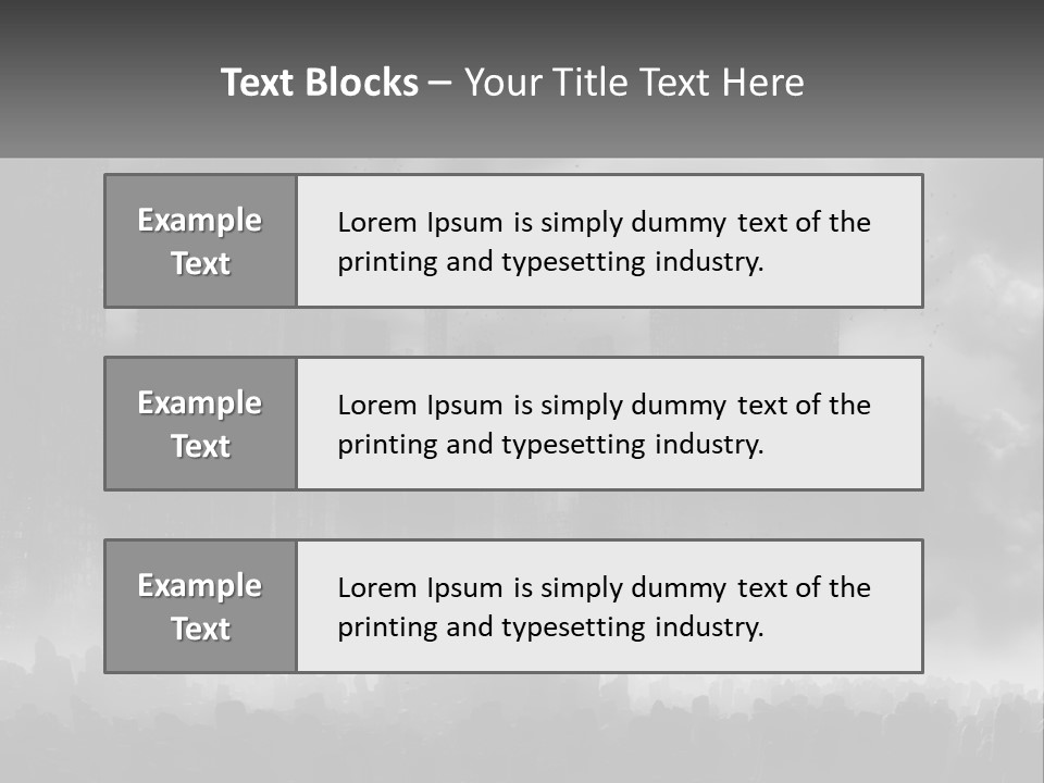 Industry Energy Electric PowerPoint Template