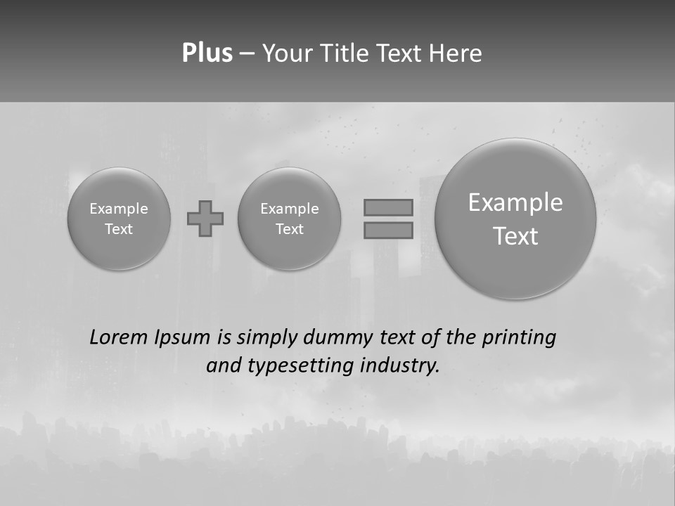 Industry Energy Electric PowerPoint Template