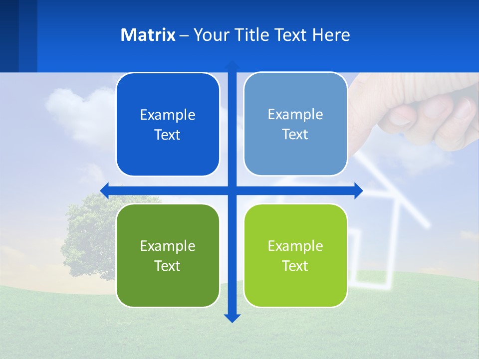 White Energy Supply PowerPoint Template