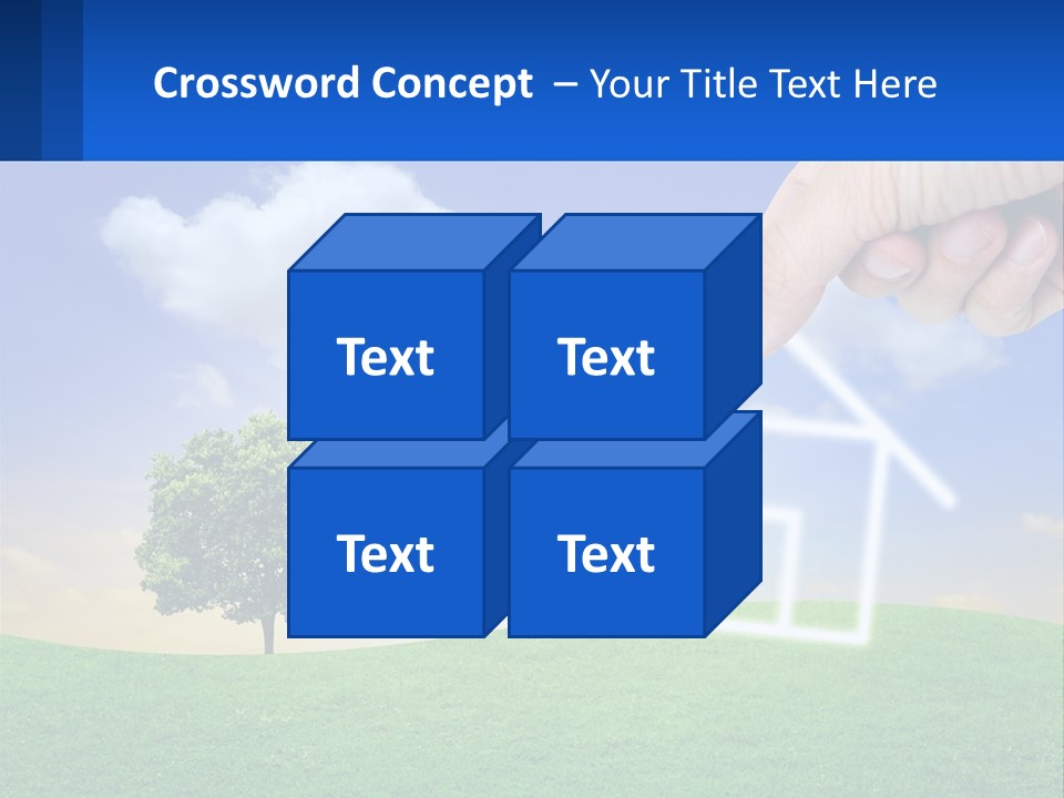 White Energy Supply PowerPoint Template