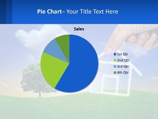 White Energy Supply PowerPoint Template