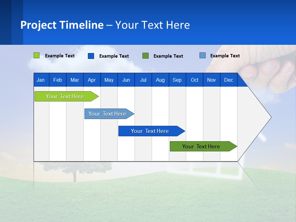 White Energy Supply PowerPoint Template