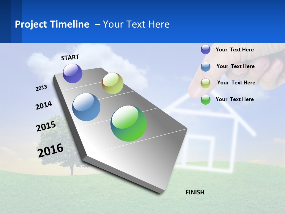 White Energy Supply PowerPoint Template