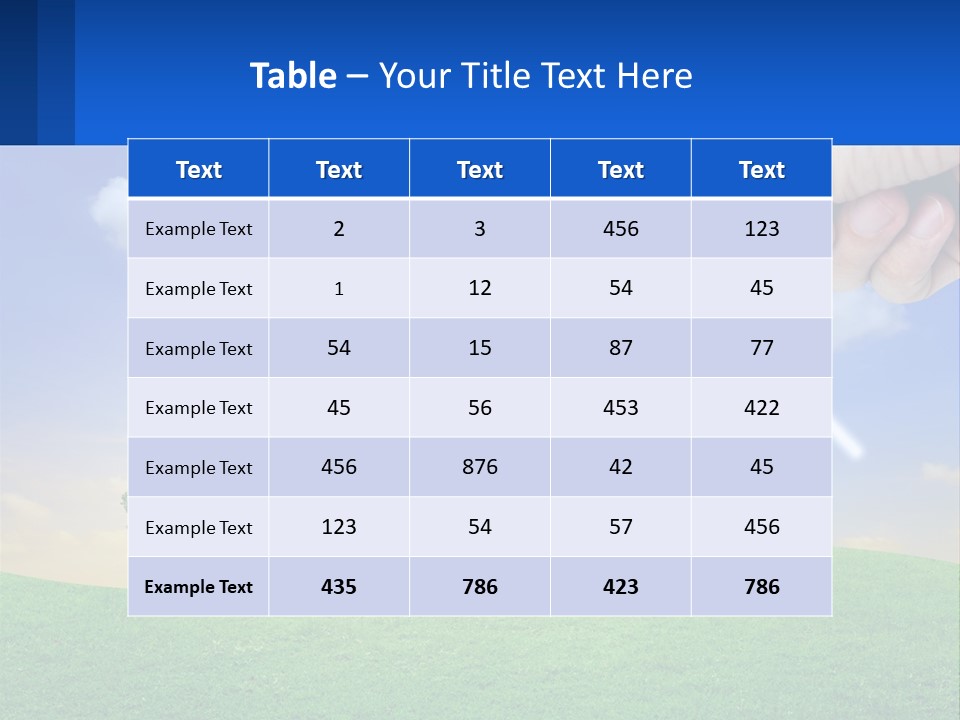 White Energy Supply PowerPoint Template