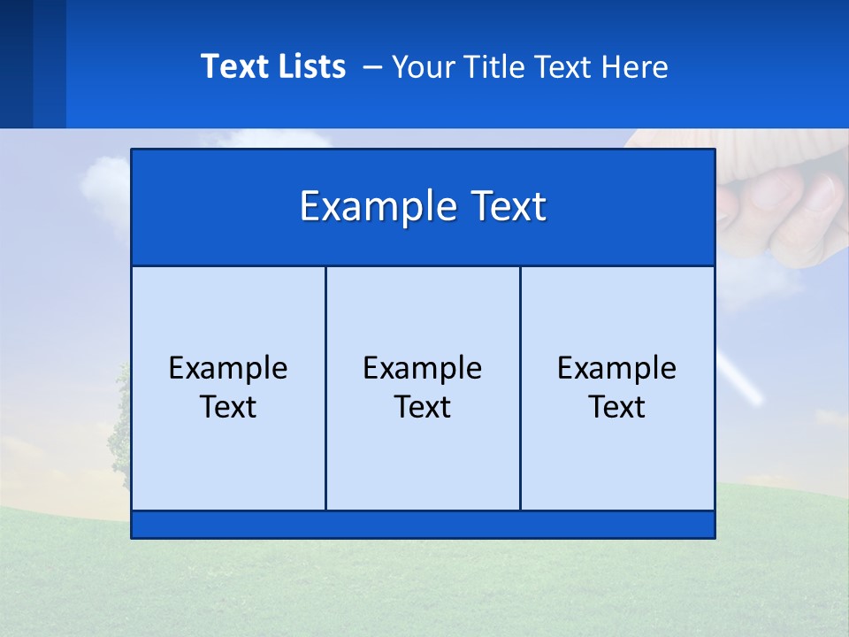 White Energy Supply PowerPoint Template