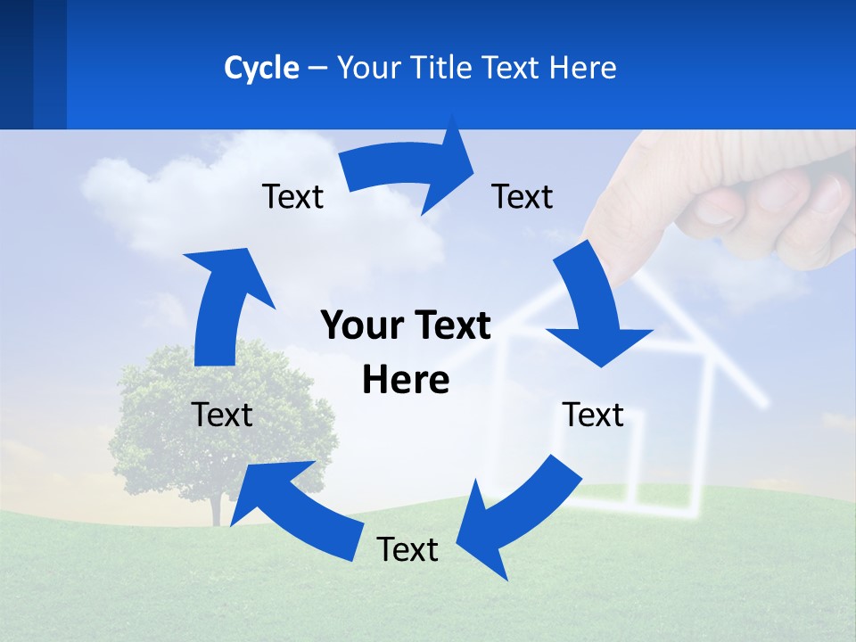 White Energy Supply PowerPoint Template