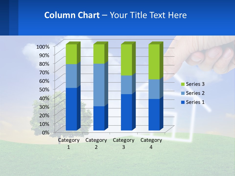 White Energy Supply PowerPoint Template