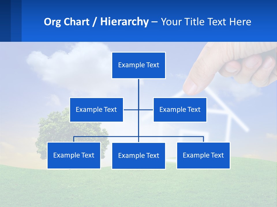 White Energy Supply PowerPoint Template