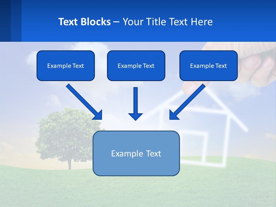 White Energy Supply PowerPoint Template