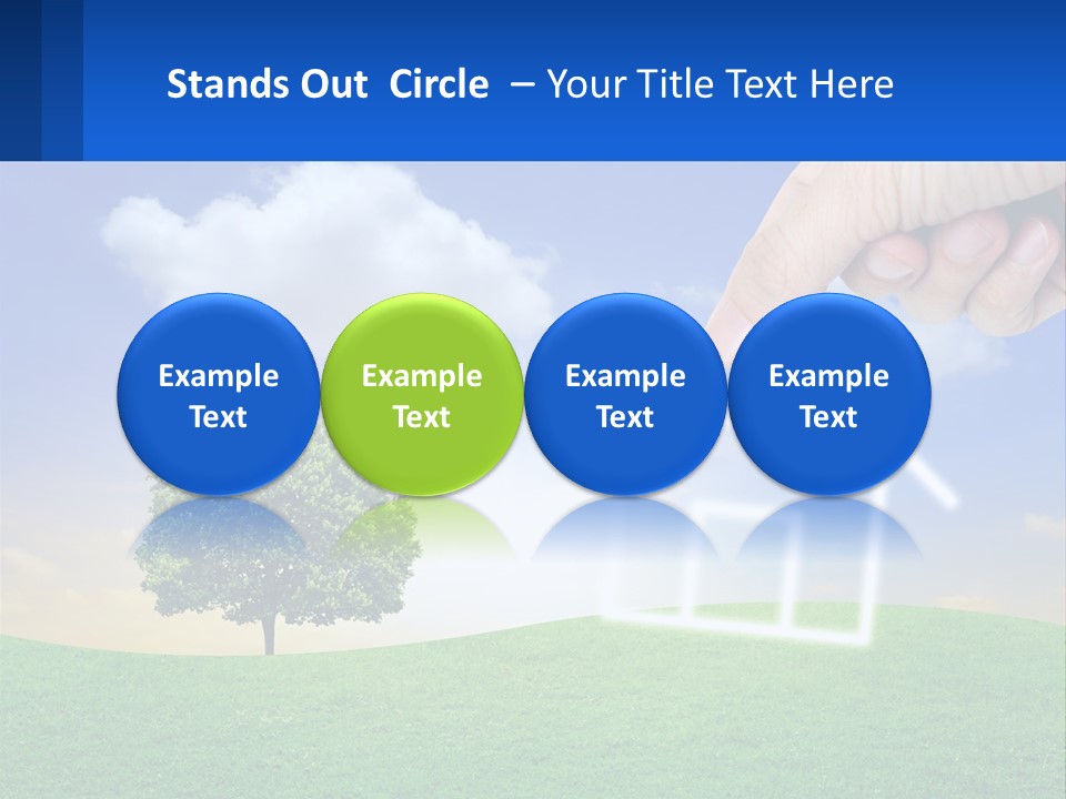 White Energy Supply PowerPoint Template