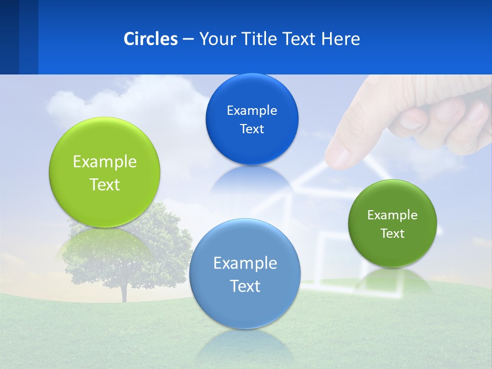 White Energy Supply PowerPoint Template