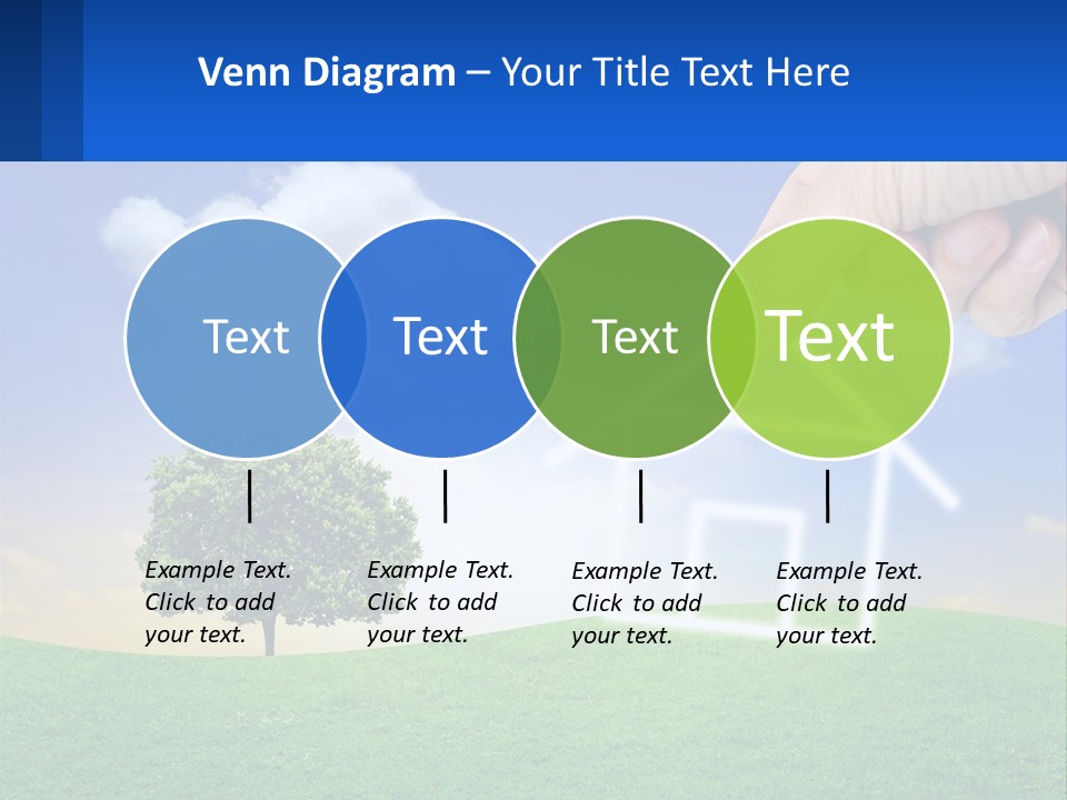 White Energy Supply PowerPoint Template