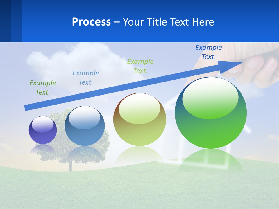 White Energy Supply PowerPoint Template