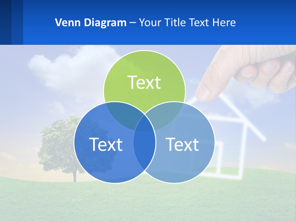 White Energy Supply PowerPoint Template