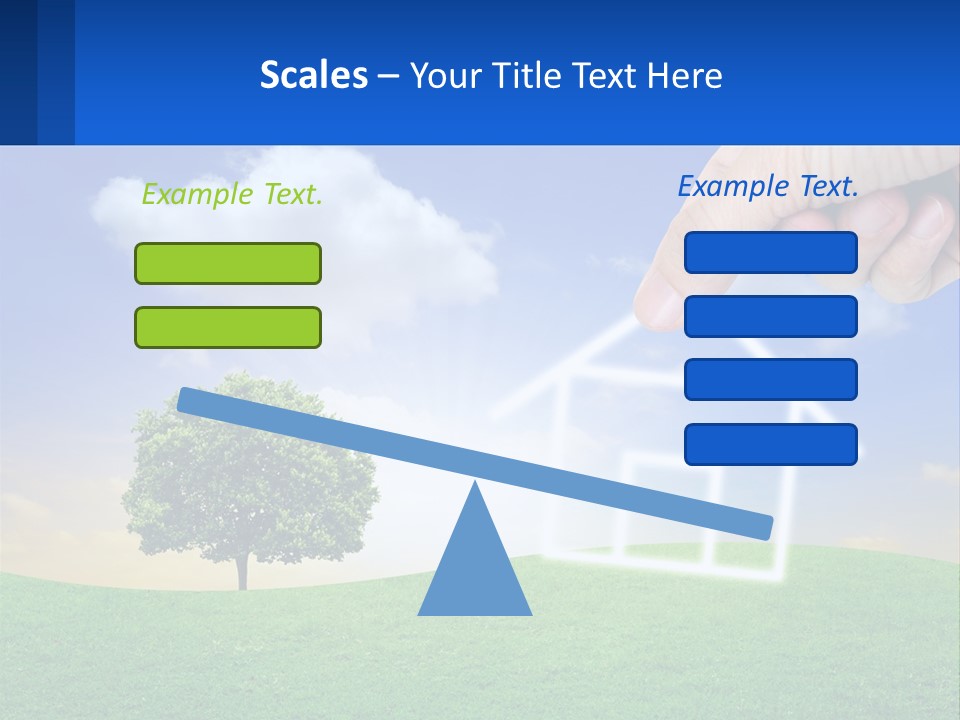 White Energy Supply PowerPoint Template