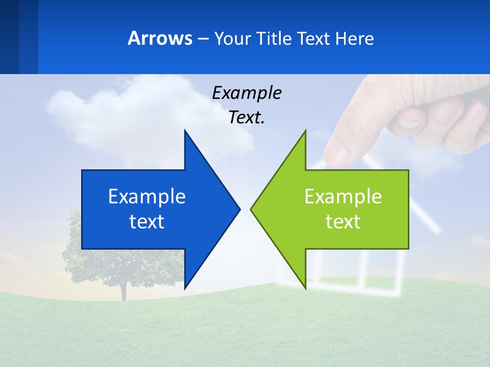 White Energy Supply PowerPoint Template