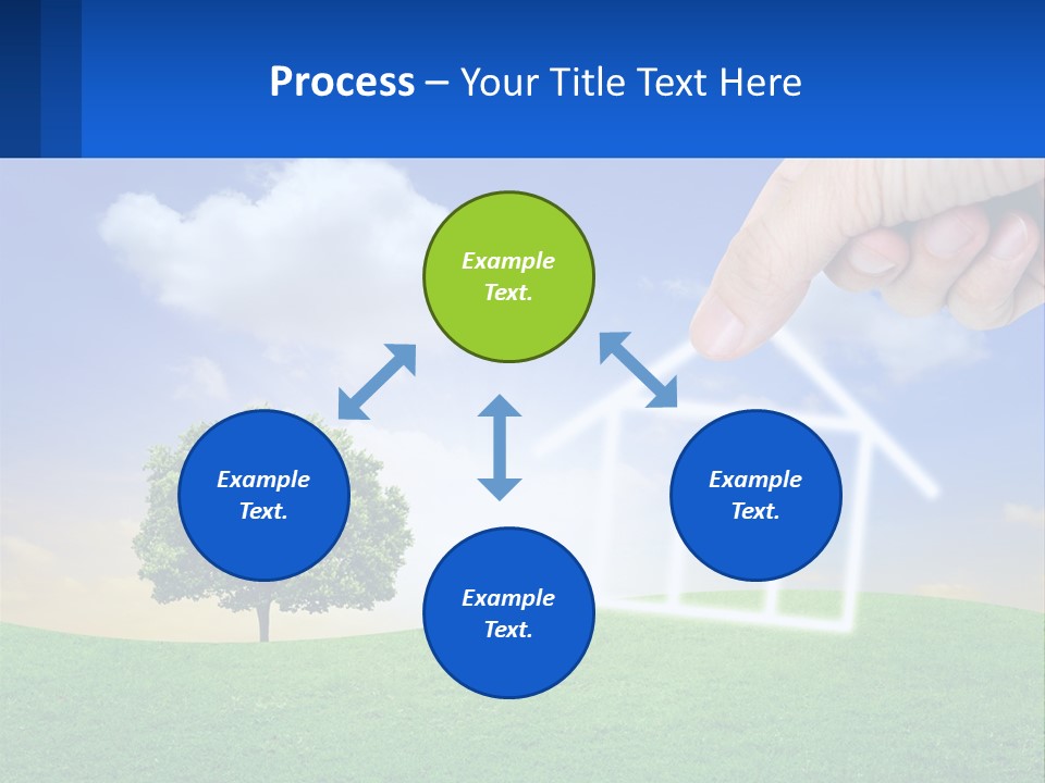 White Energy Supply PowerPoint Template