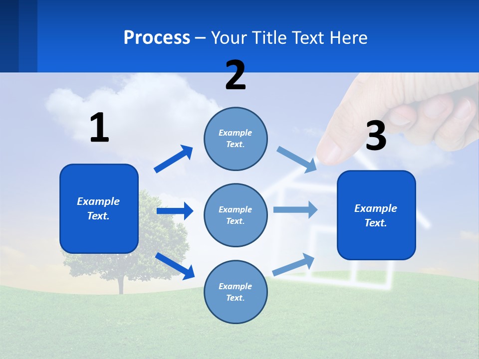 White Energy Supply PowerPoint Template