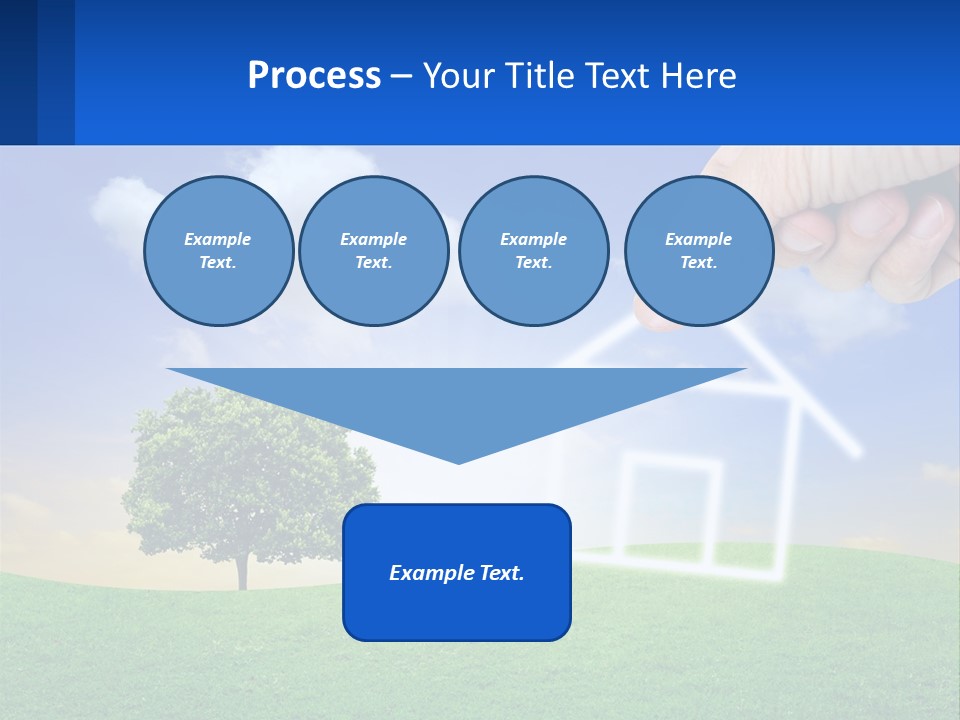 White Energy Supply PowerPoint Template