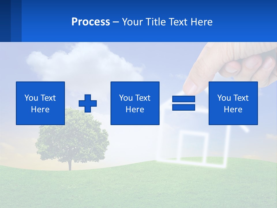 White Energy Supply PowerPoint Template
