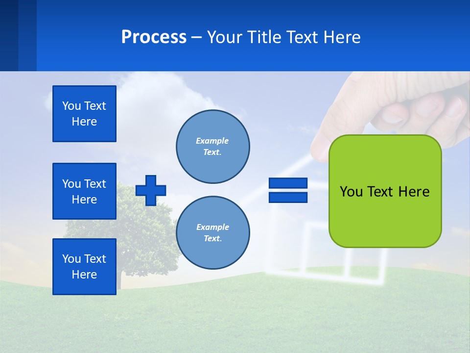 White Energy Supply PowerPoint Template