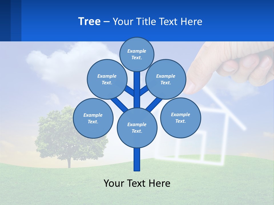 White Energy Supply PowerPoint Template