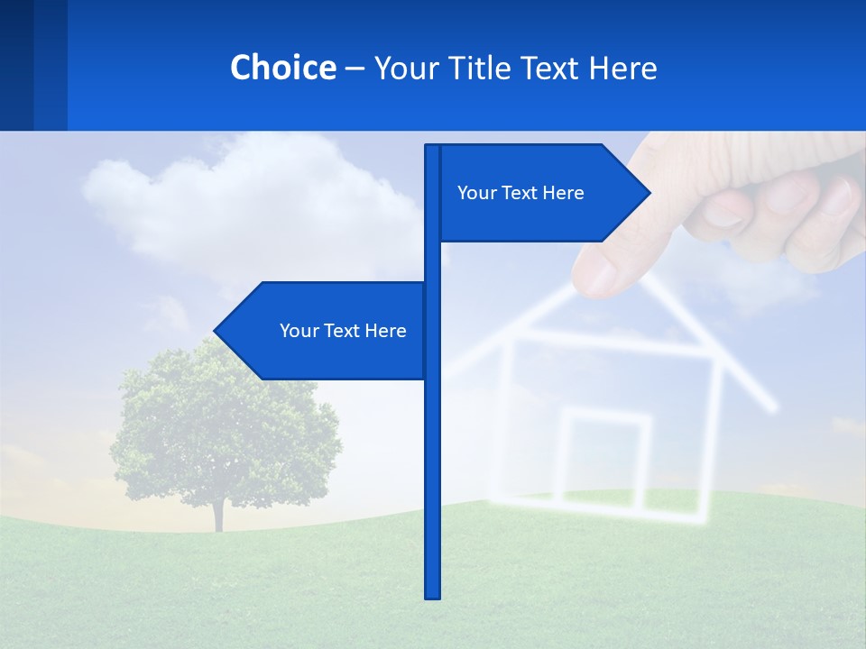 White Energy Supply PowerPoint Template
