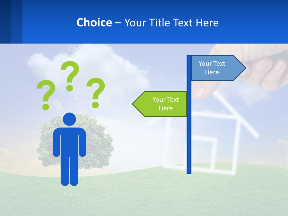 White Energy Supply PowerPoint Template