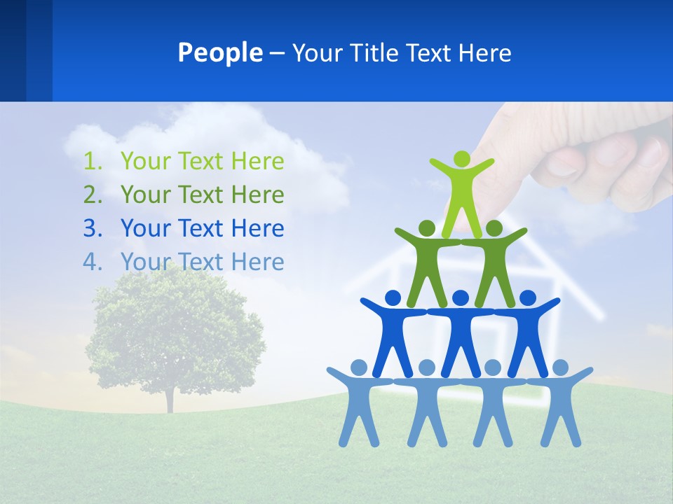 White Energy Supply PowerPoint Template